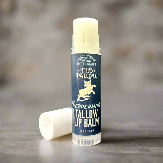 Tallow Lip Balm 5.5g - Peppermint