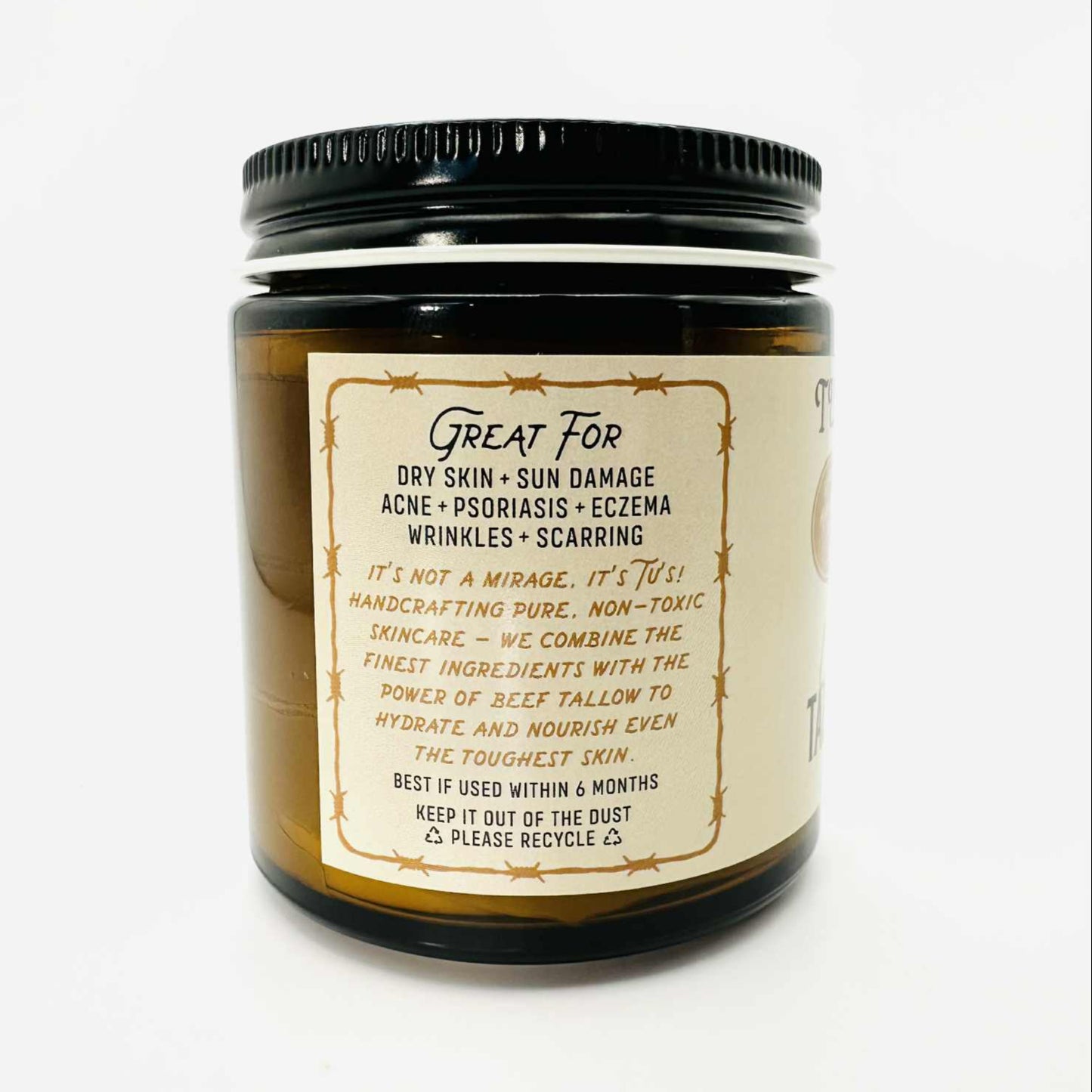 Tallow Body & Face Cream - Unscented