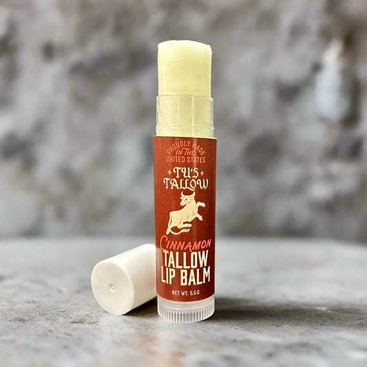 Tallow Lip Balm 5.5g - Cinnamon