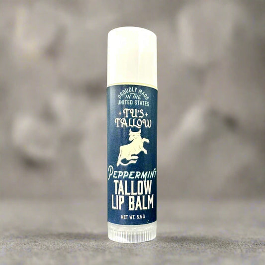 Tallow Lip Balm 5.5g - Peppermint