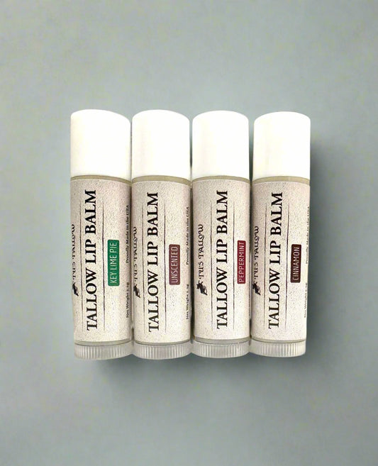 Tallow Lip Balm 4-Pack Set - 5.5g