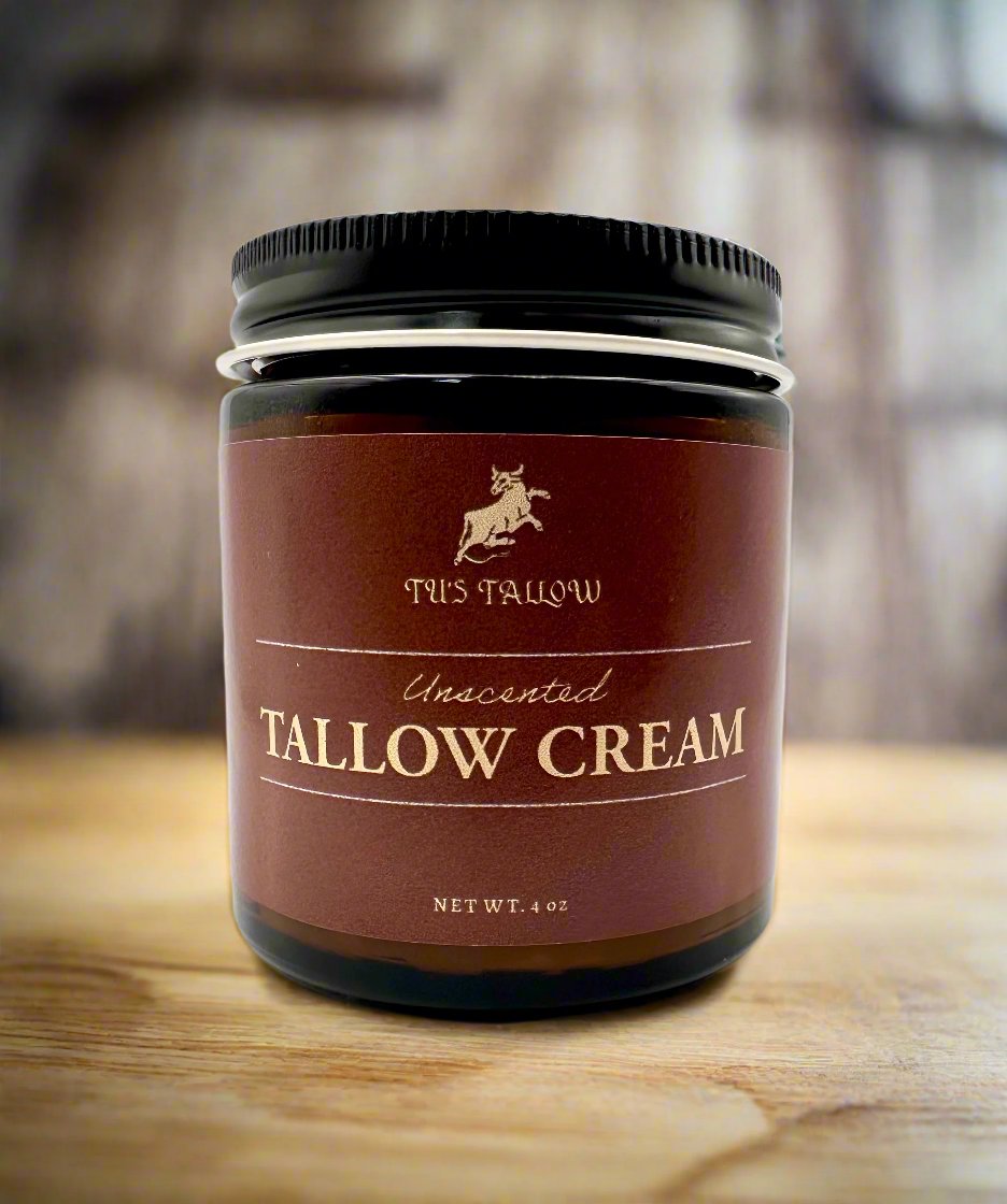 Whipped Tallow Skin Cream 4oz - Unscented