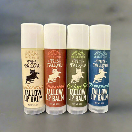Tallow Lip Balm 4-Pack Set - 5.5g