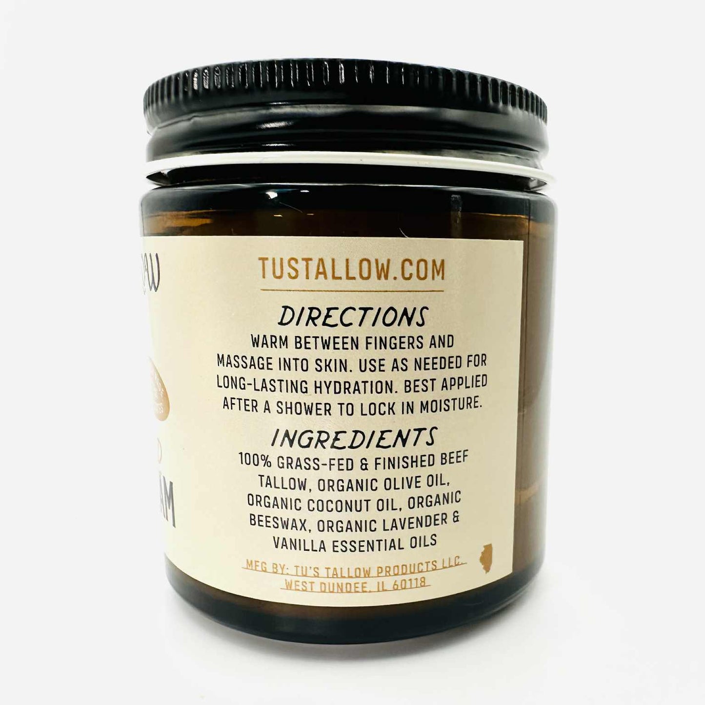 Tallow Body & Face Cream - Unscented